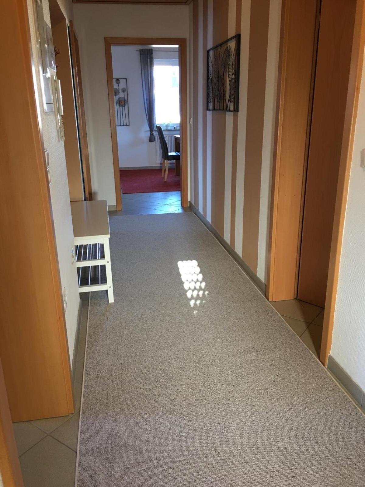 Tolle Ferienwohnung in Löffelsterz Schonungen Exterior foto